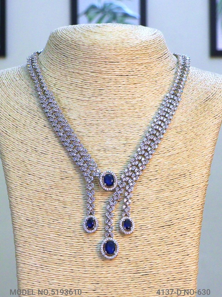 Traditional Zirconia Jewelry Set for Classy Women