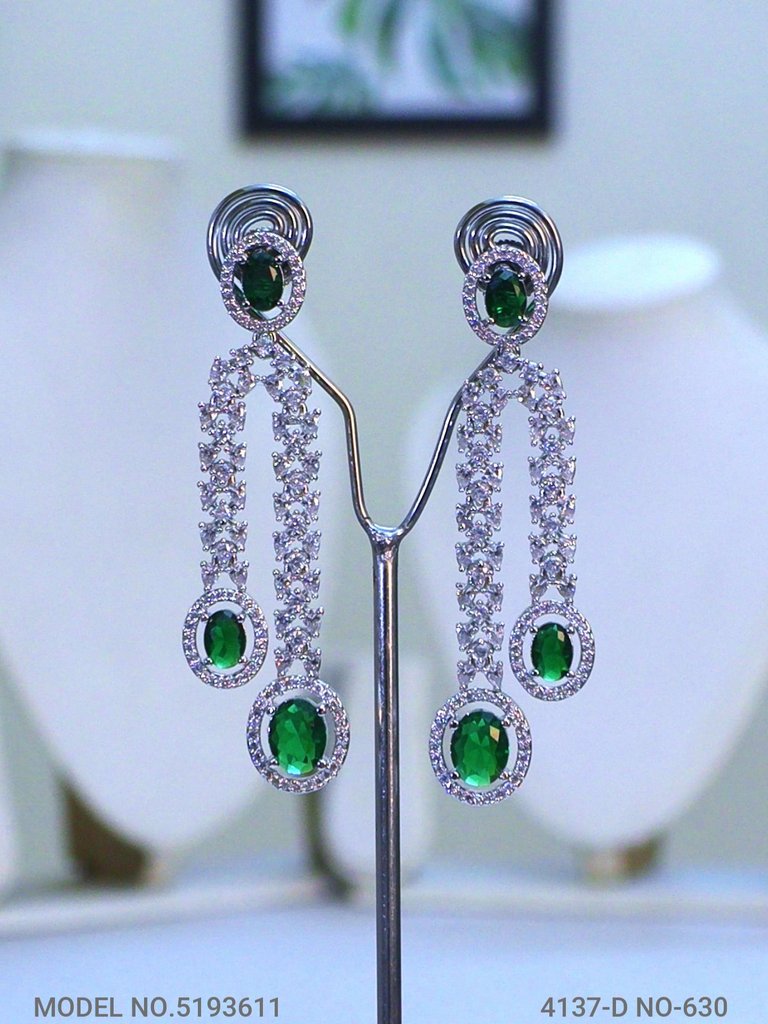 Handmade Traditional Masterpiece Zircon Jewelry Set