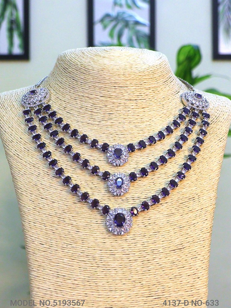 Imitation Diamond Cz Jewelry Set