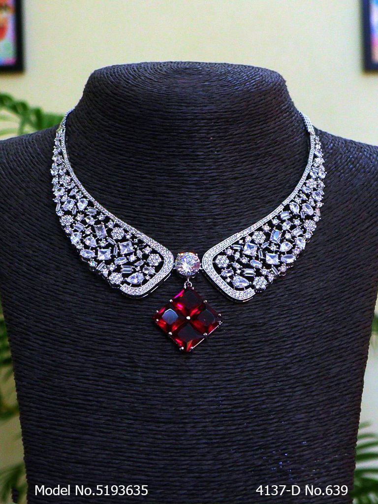 Original Cz Traditional Necklace