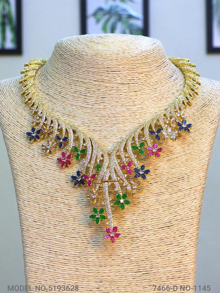 Original Zircon Necklace Set