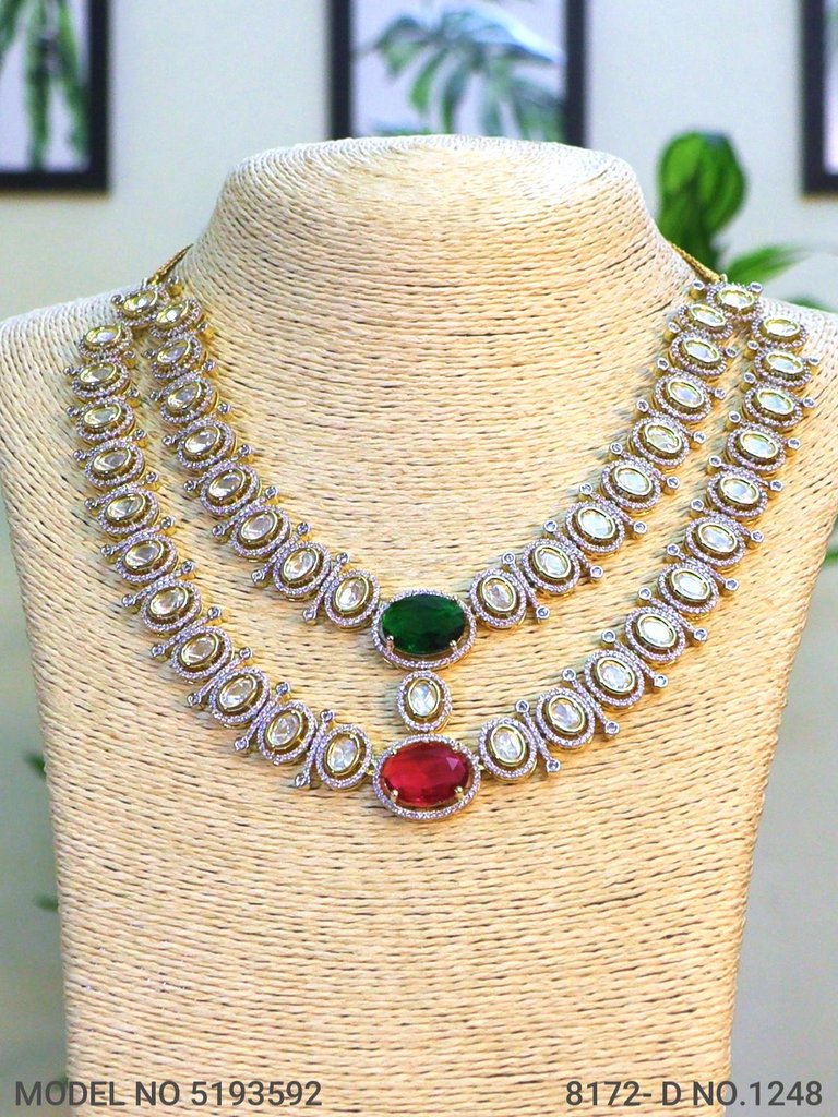 Original Cz Traditional Necklace