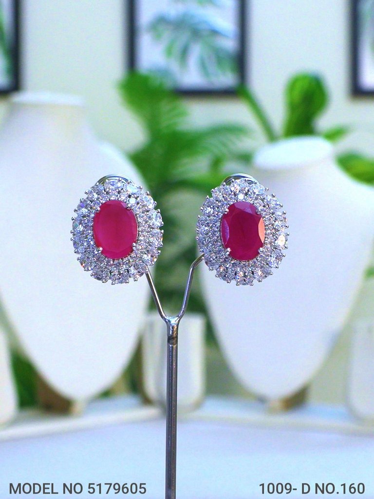 Ab-Laurels - Earrings | CZ Tops & Studs | CZ Tops and Studs
