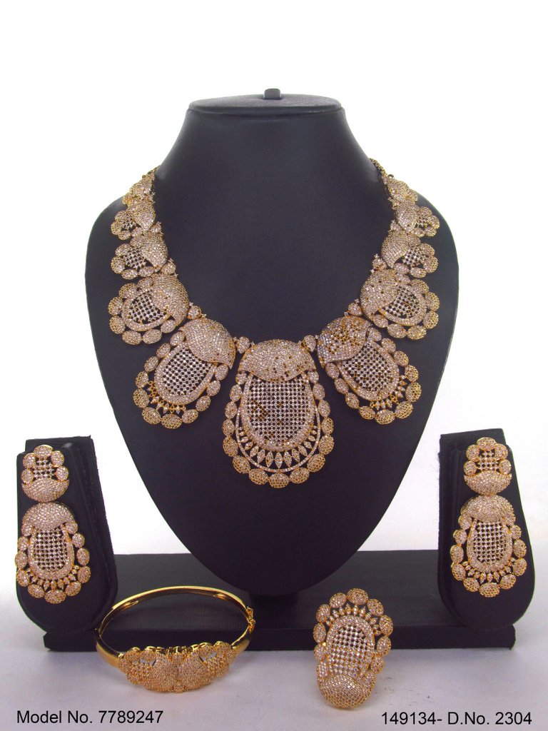 Original Zircon Necklace Set