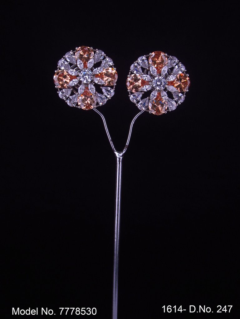 Classic Zircon Earrings