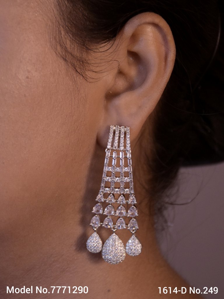 Lab Created Diamond Earrings