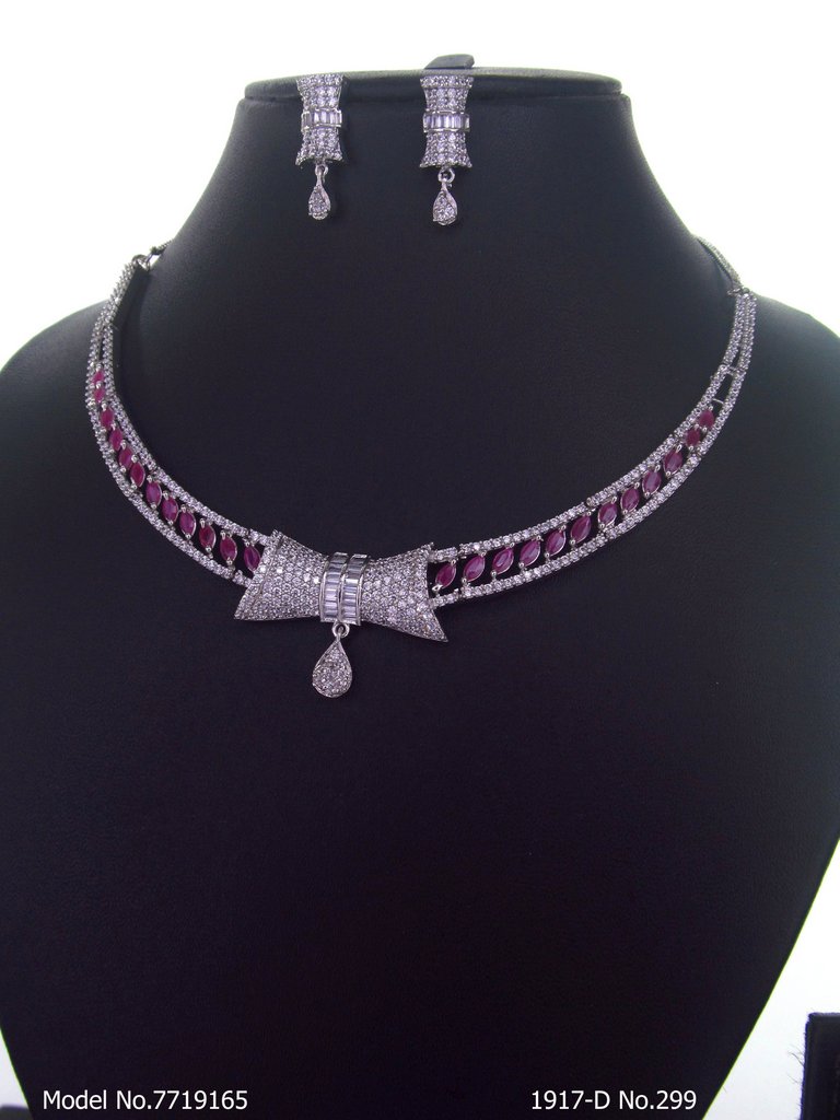 Made in India | Cz Necklace Set