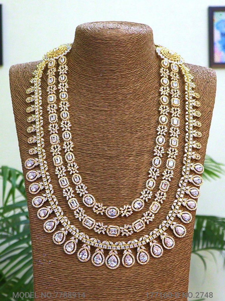 Original Cz Traditional Necklace