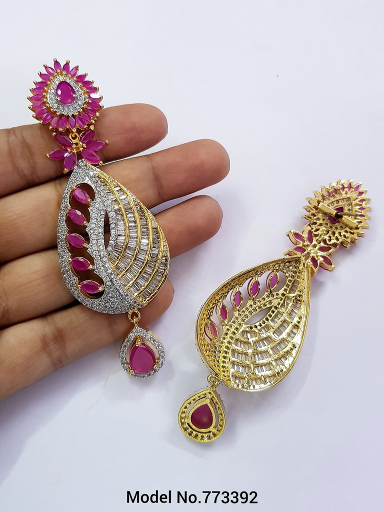 Cz Earring in wholesale price