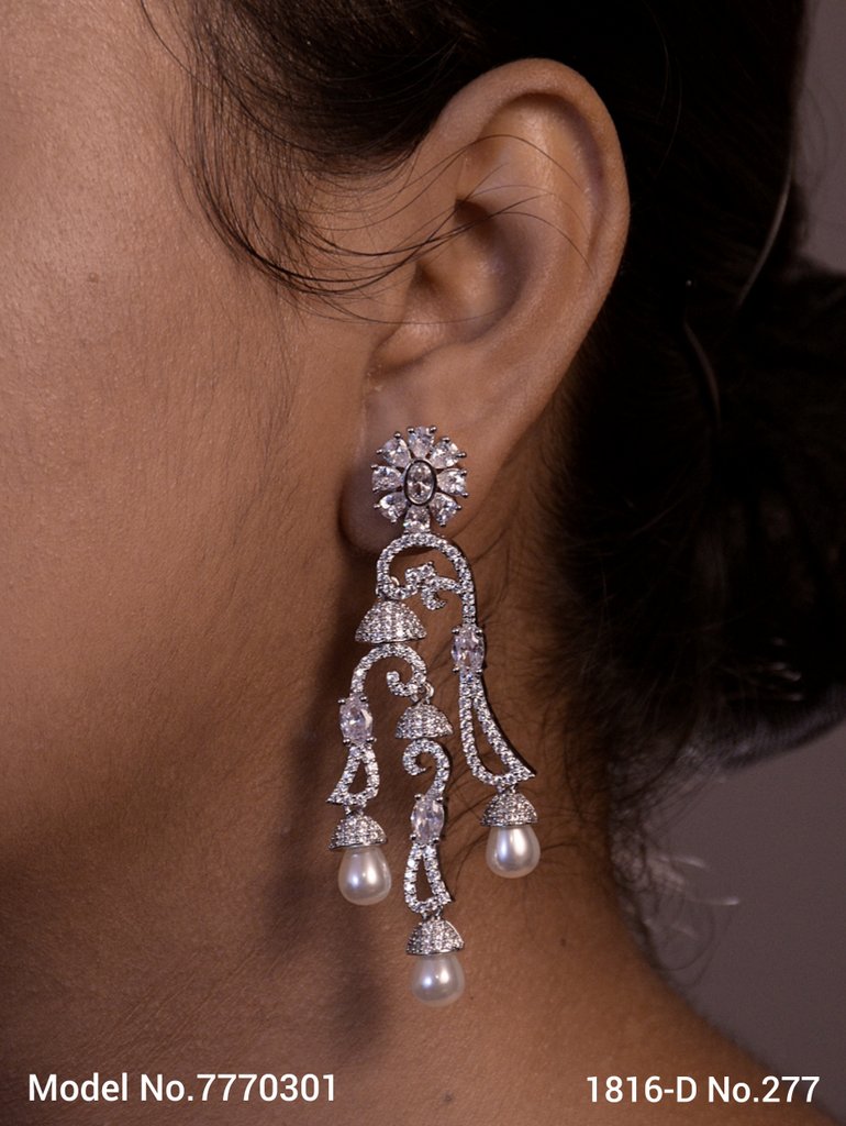 Lab Created Diamond Earrings