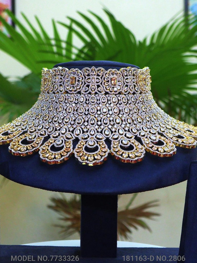 Choker Jewelry Set for Wedding Occasions