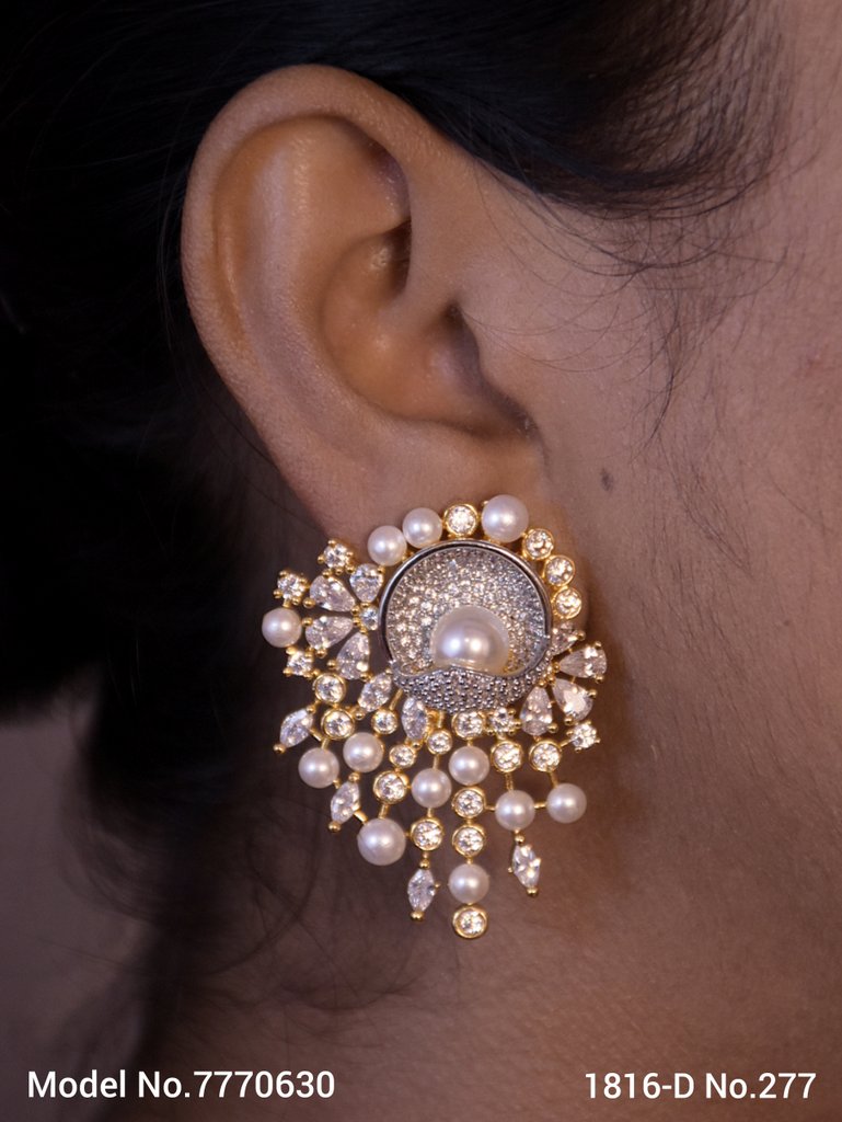 Wholesale Fashion Cz Earrings