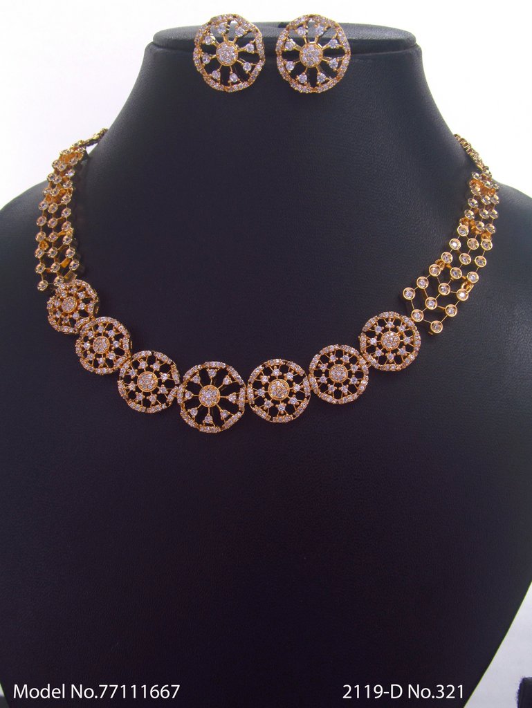 Made In India | Diamond Styled Jewellery Set