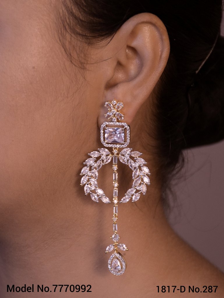 Real Zircon | Fashion AD Earrings