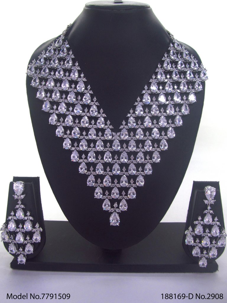 Traditional Cz Jewelry Sets