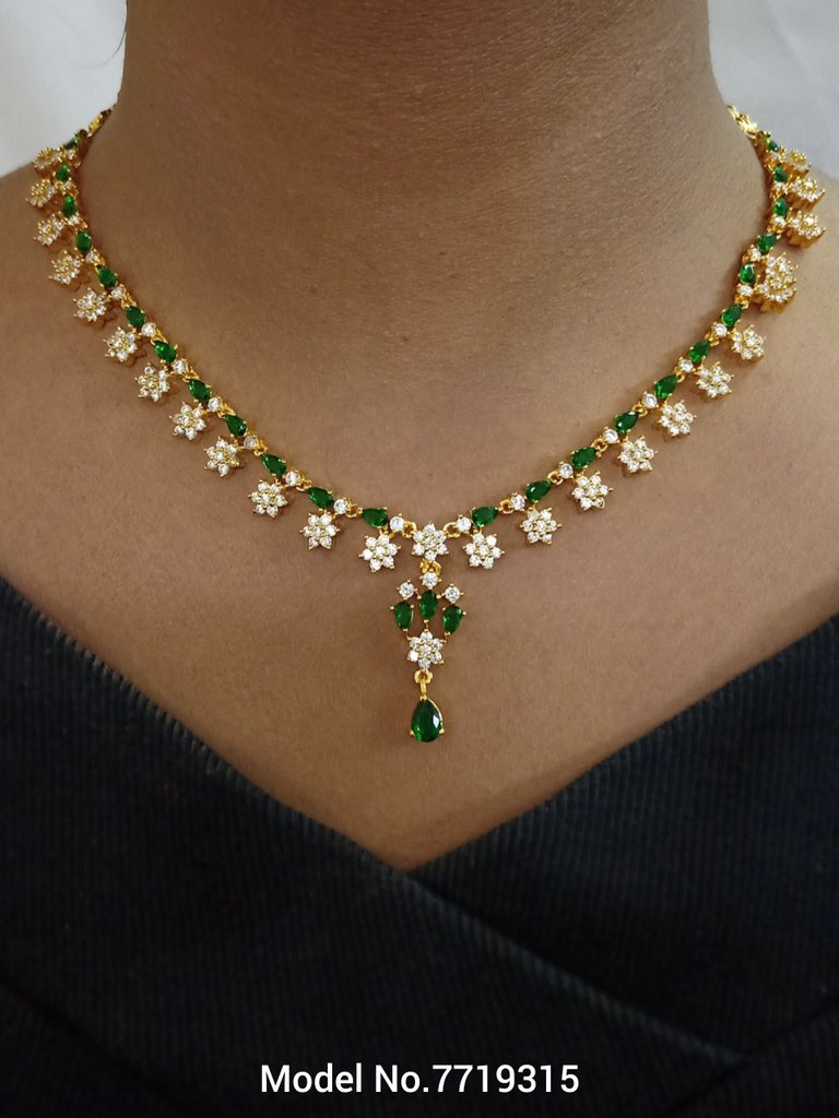 Made in India | Cz Necklace Set