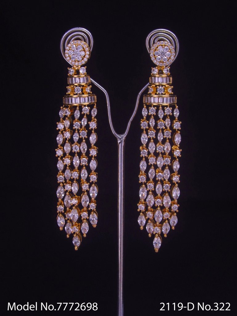 Cz Earrings | Wedding Jewelry