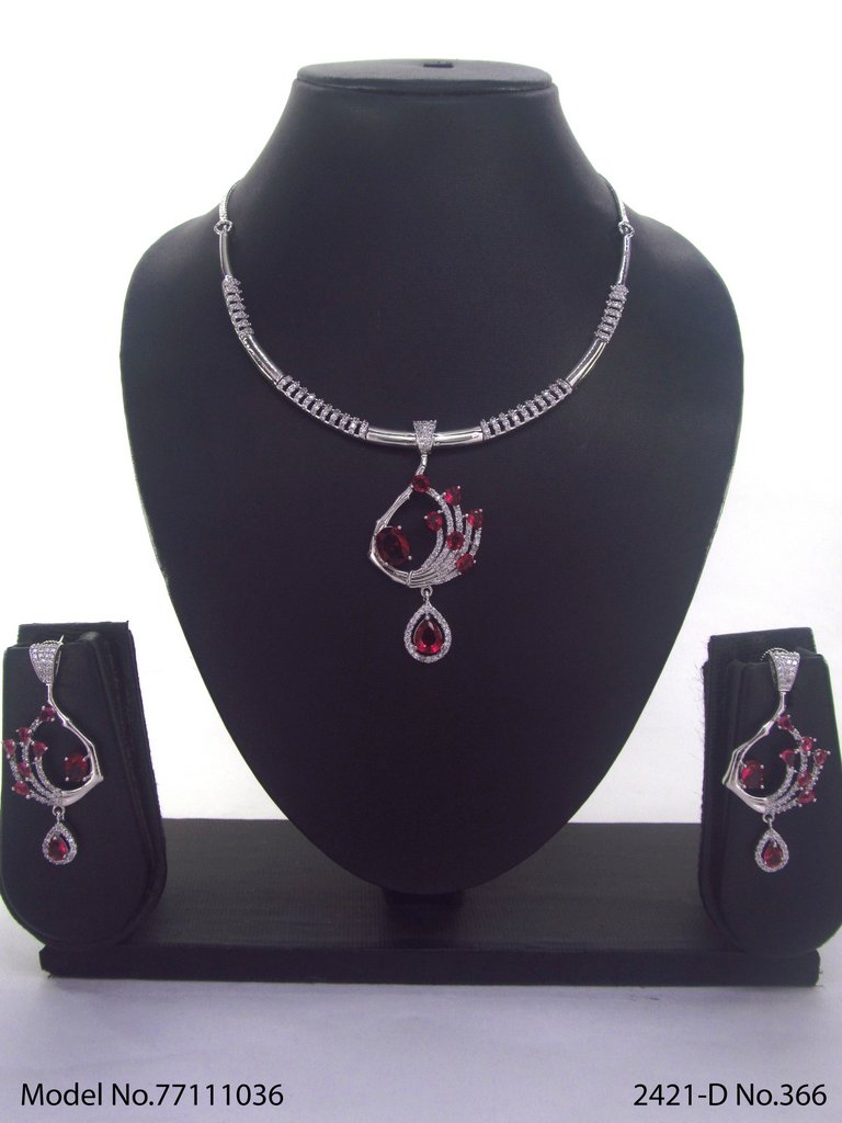 Cz Jewelry Set | Classic Pattern