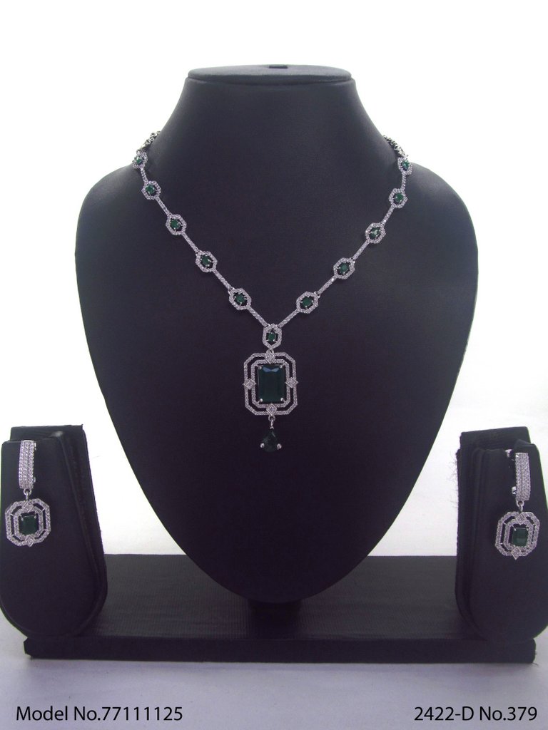 Cz Jewelry Set | Classic Pattern