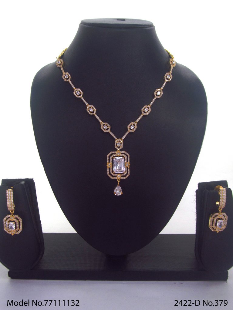 Cz Jewelry Set | Classic Pattern