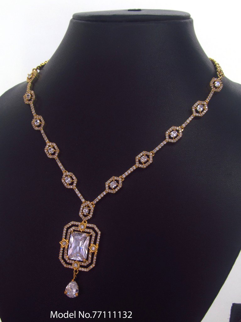 Cz Jewelry Set | Classic Pattern
