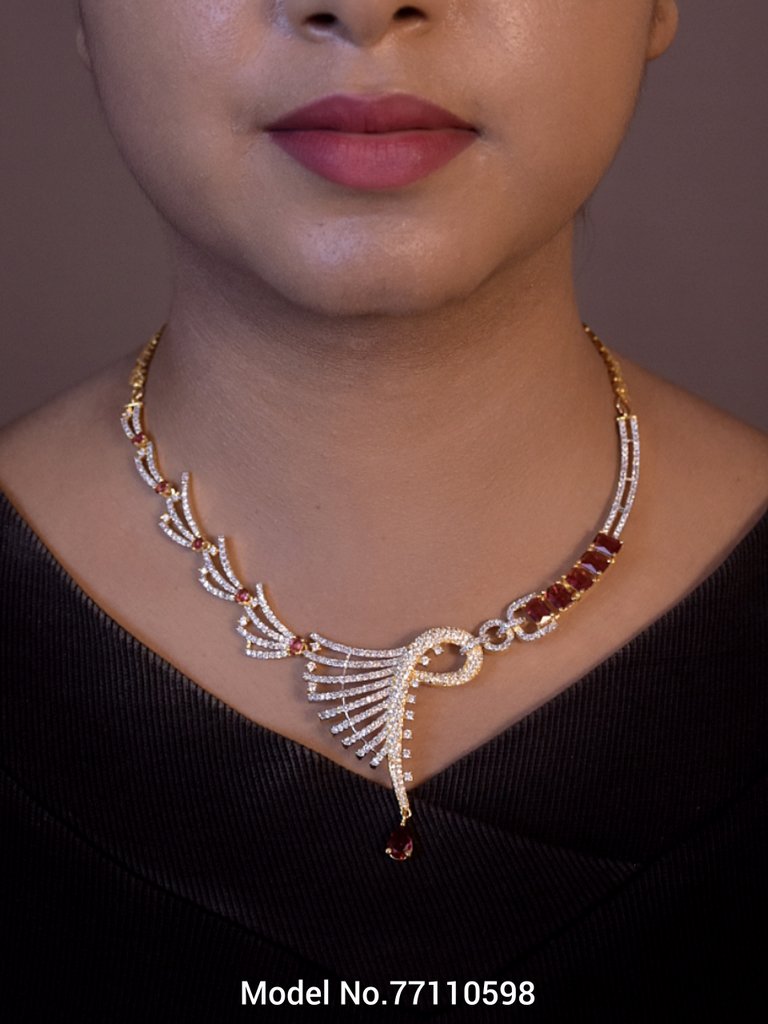 Made in India | Cz Necklace Set