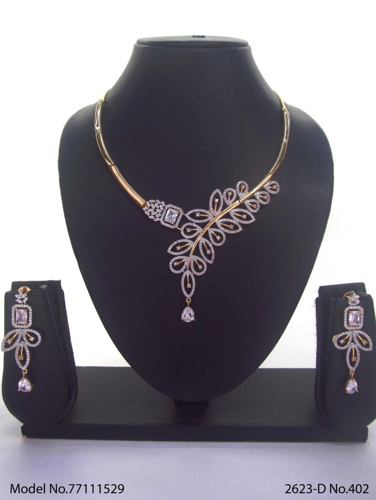 Made in India | Cz Necklace Set