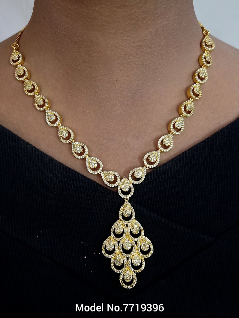 Made in India | Cz Necklace Set