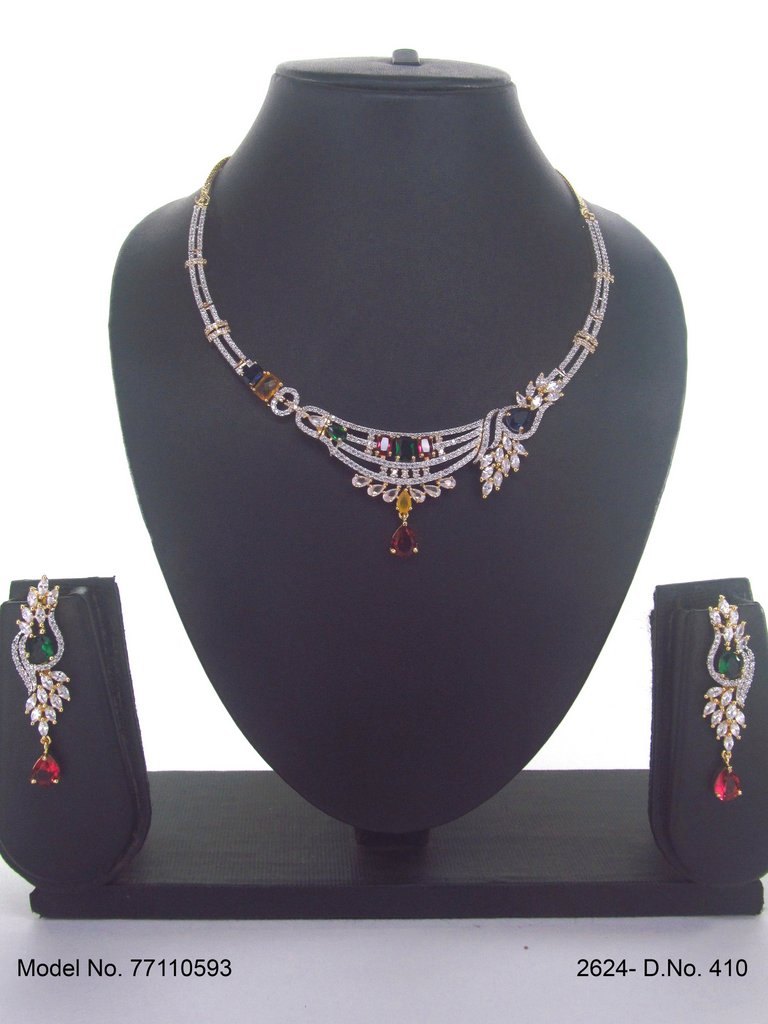 Made in India | Cz Necklace Set