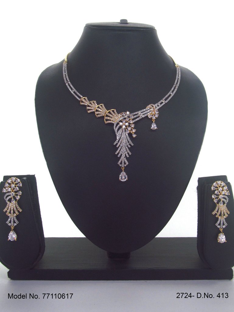 Cz Jewelry Set | Classic Pattern