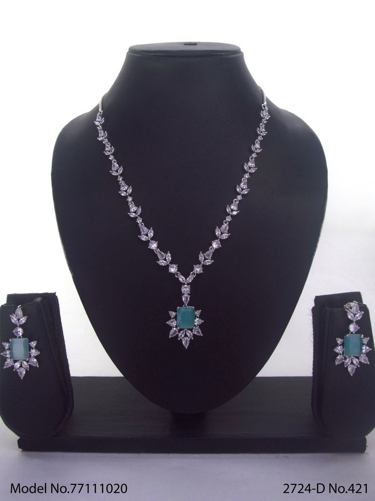 Made in India | Cz Necklace Set