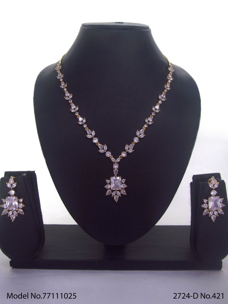 Made in India | Cz Necklace Set