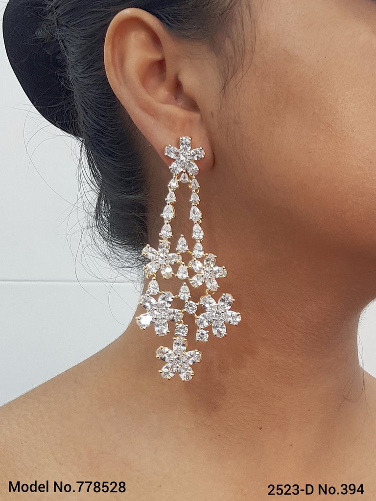 Details more than 243 diamond earrings indian jewellery best