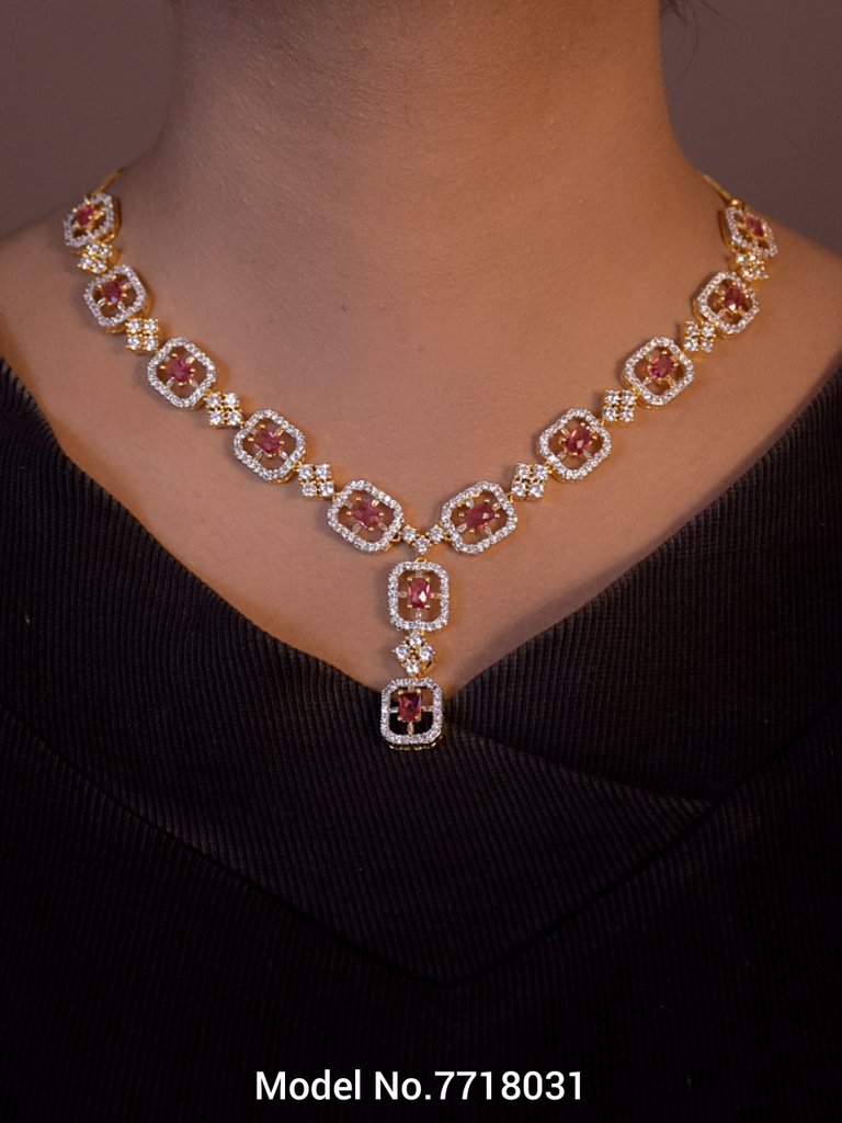 Cz Jewelry Set | Classic Pattern