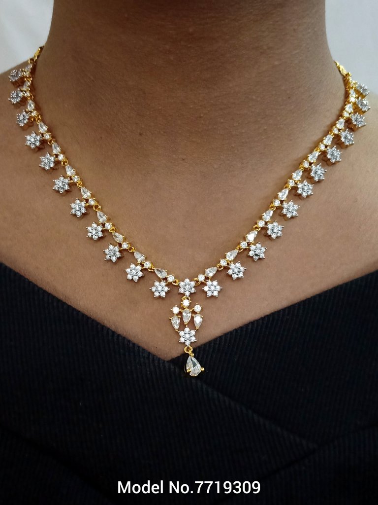 Made in India | Cz Necklace Set