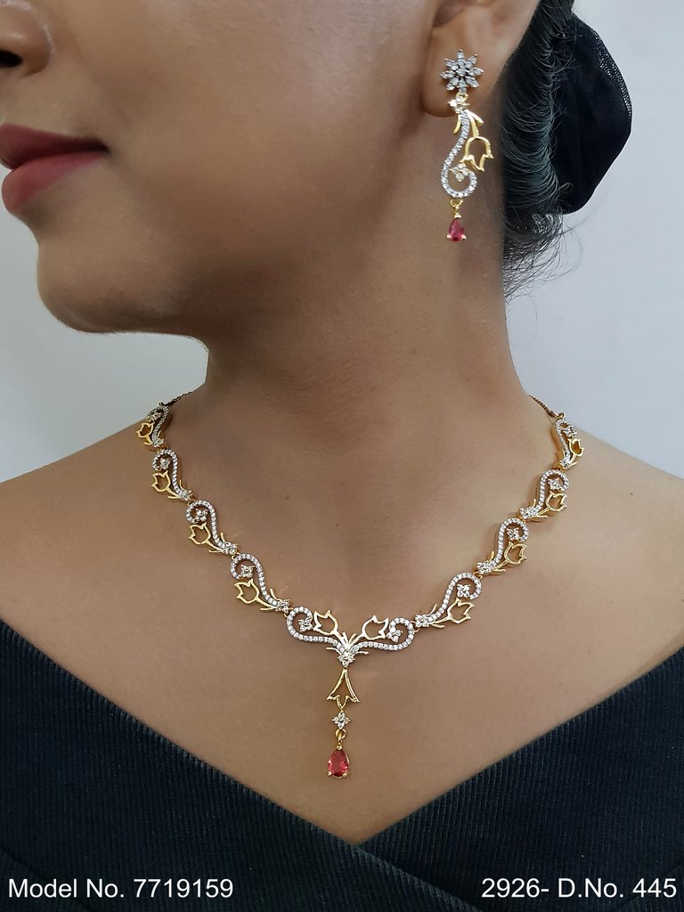 Made in India | Cz Necklace Set