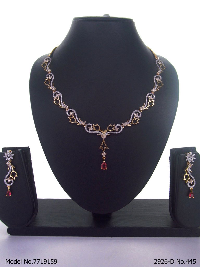 Made in India | Cz Necklace Set