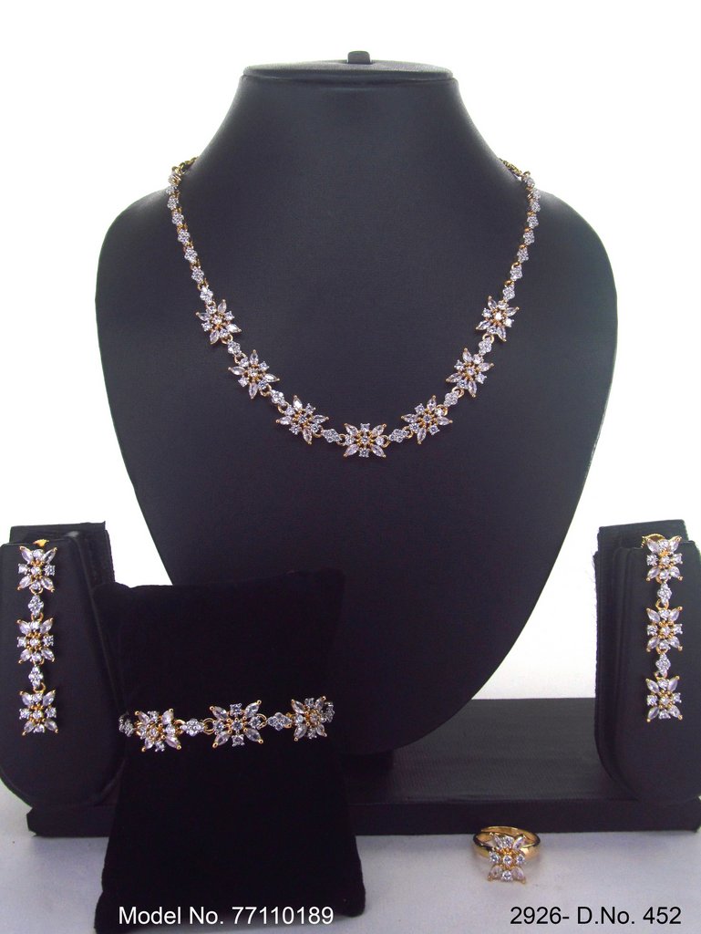 Made in India | Cz Necklace Set