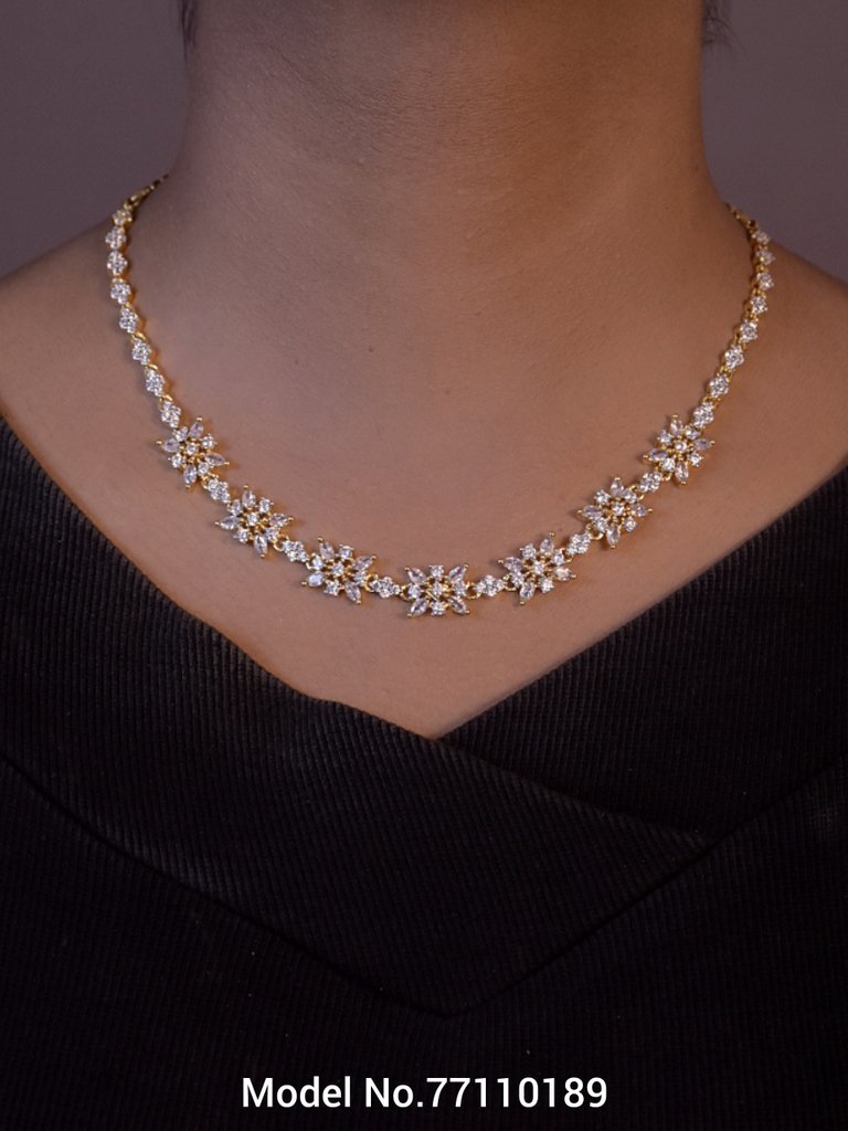 Made in India | Cz Necklace Set