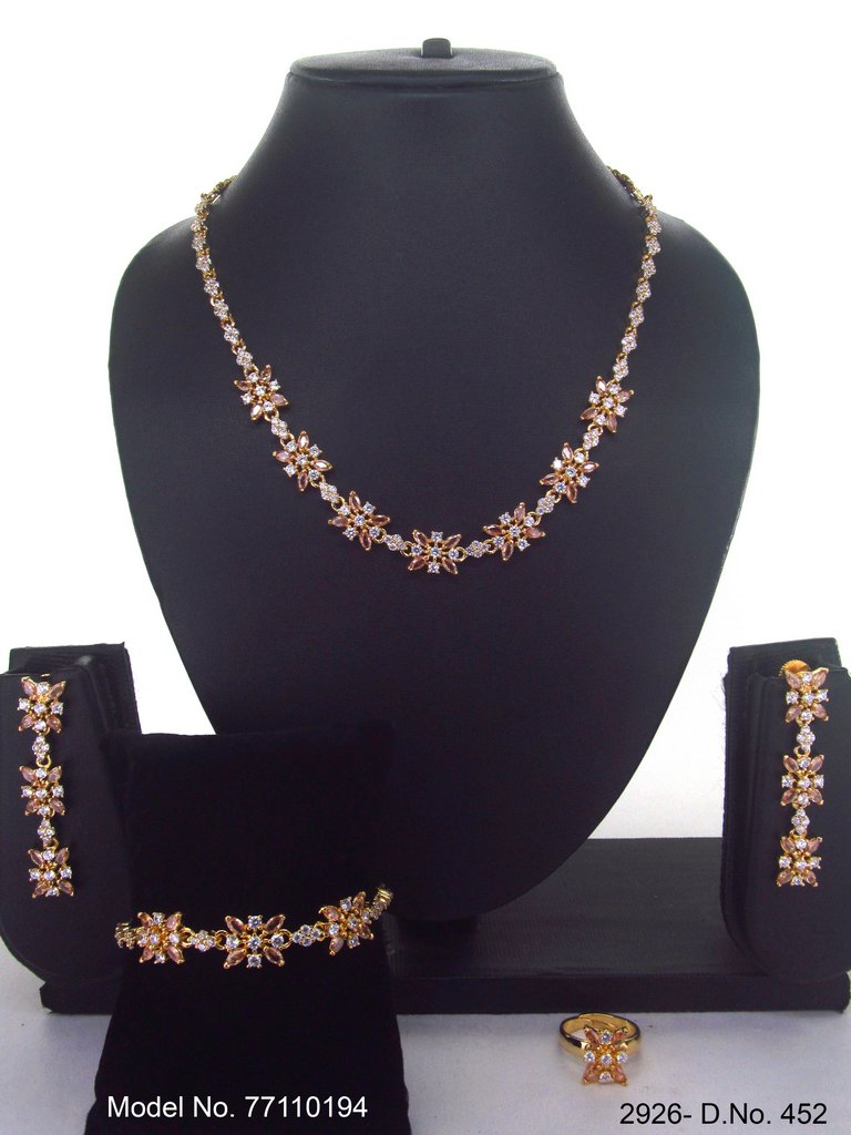 Made in India | Cz Necklace Set