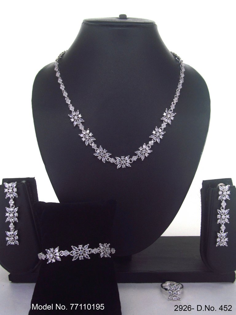 Made In India | Diamond Styled Jewellery Set