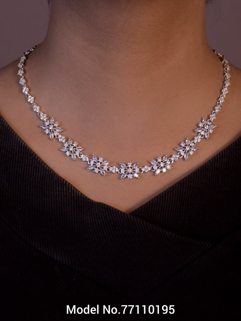 Made In India | Diamond Styled Jewellery Set