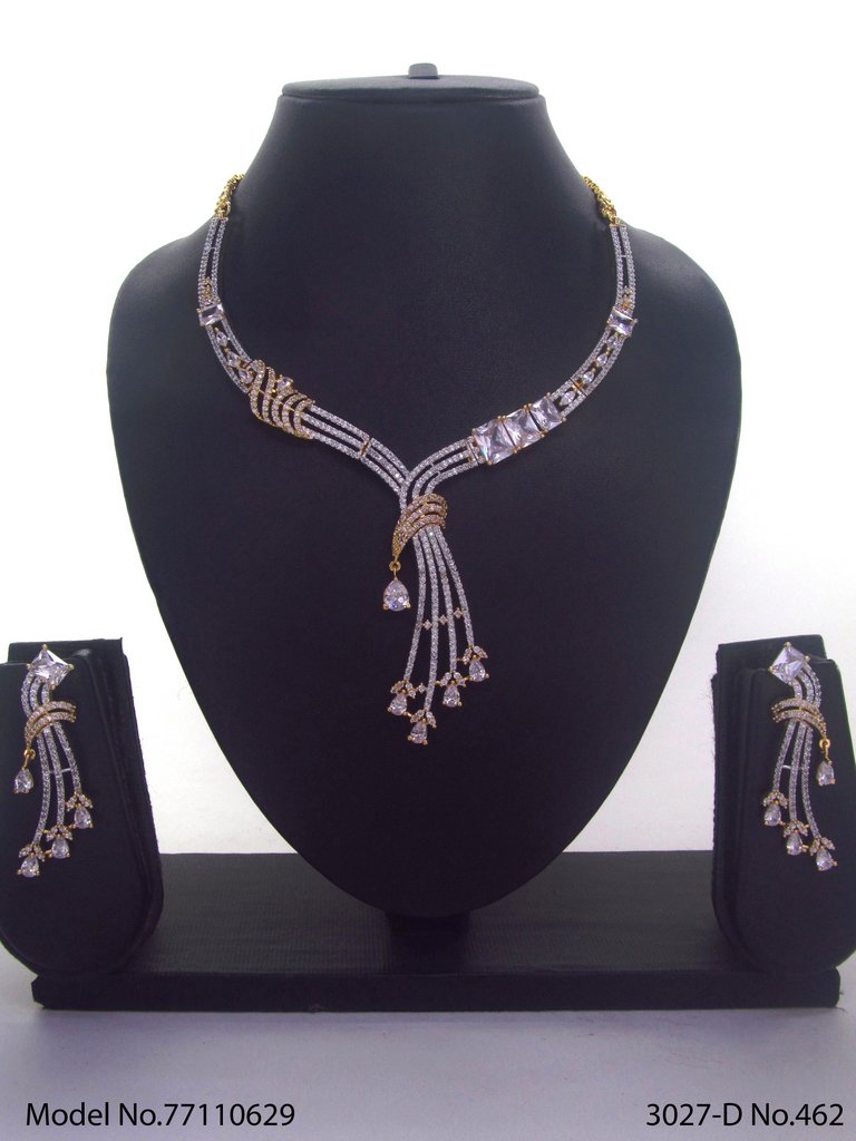 Original Cubic Zircon | Classic Necklace Set