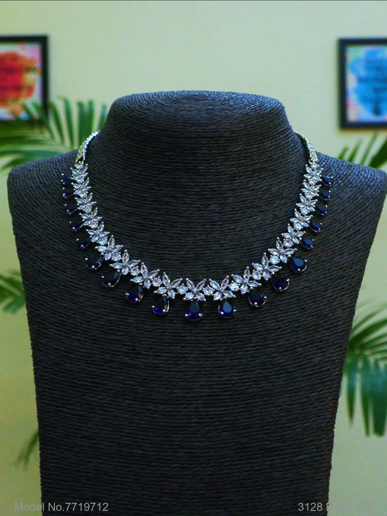 Light weighted CZ Necklace Set