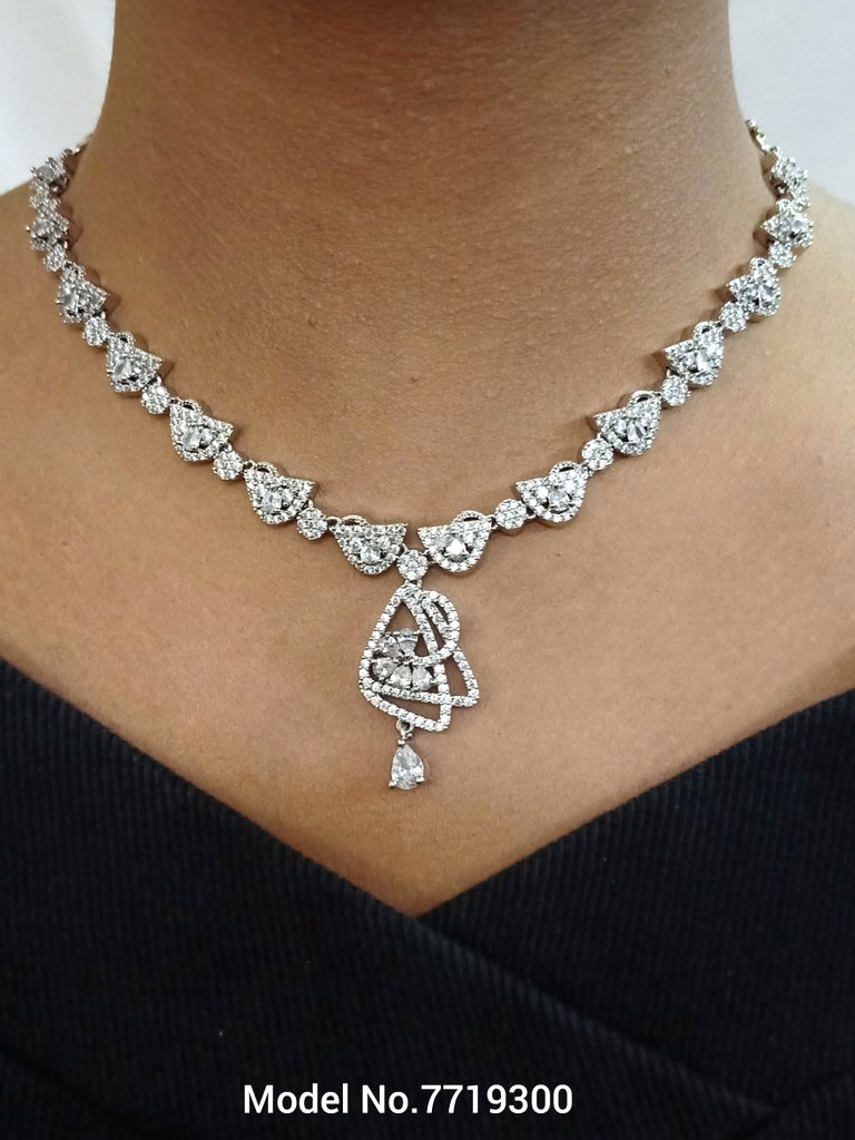 Original Cubic Zircon | Classic Necklace Set