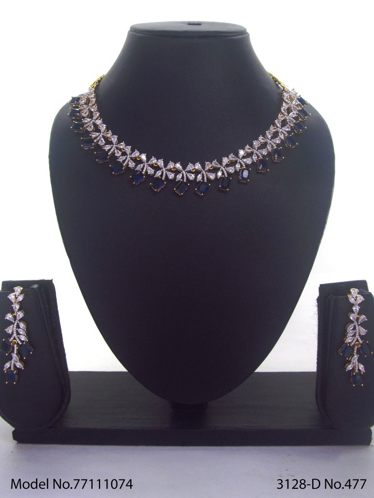 Classic yet Trendy | Cz Fashion Necklace Set