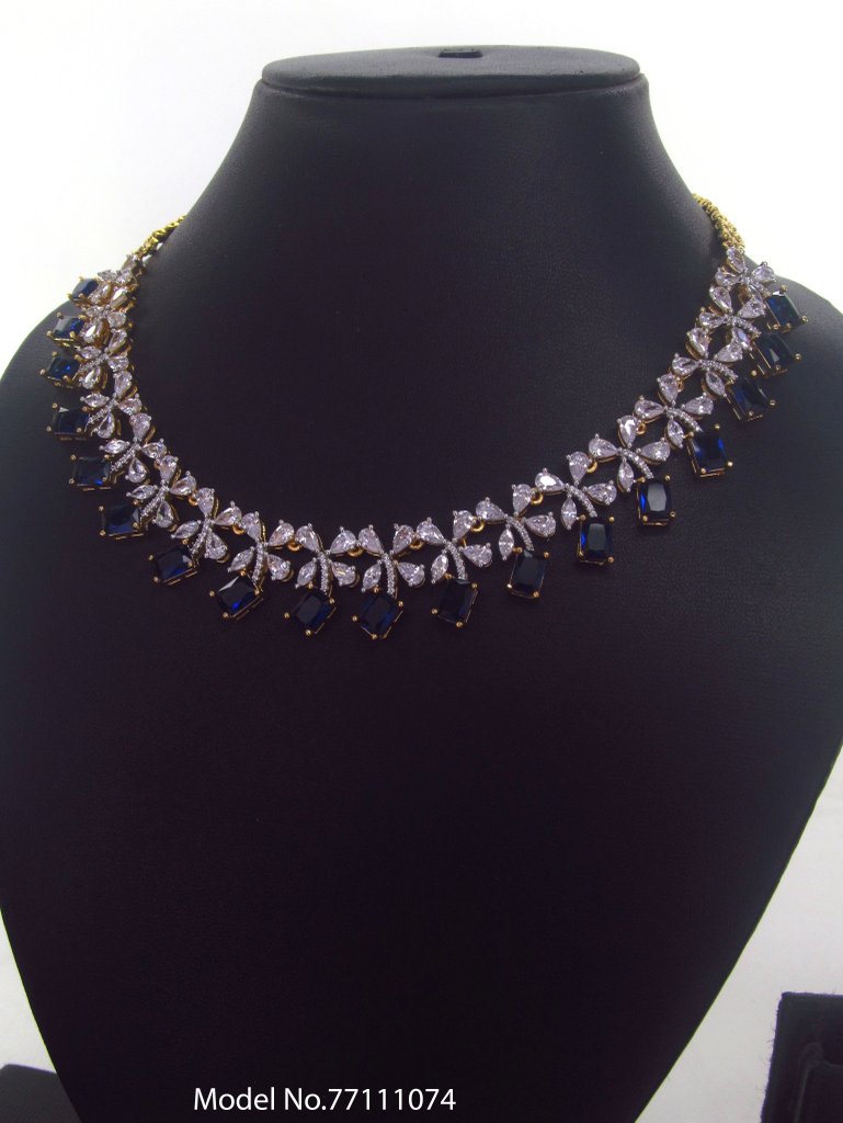 Classic yet Trendy | Cz Fashion Necklace Set