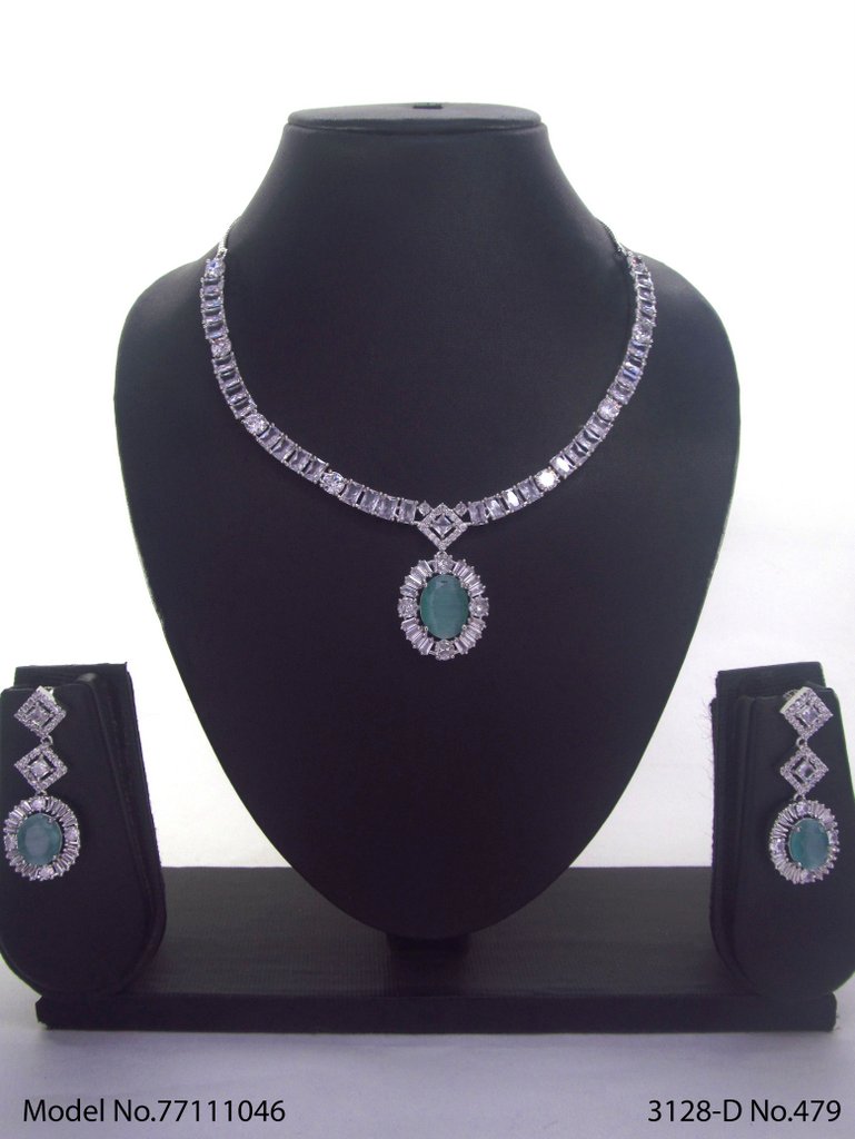 Cz Jewelry Set | Classic Pattern