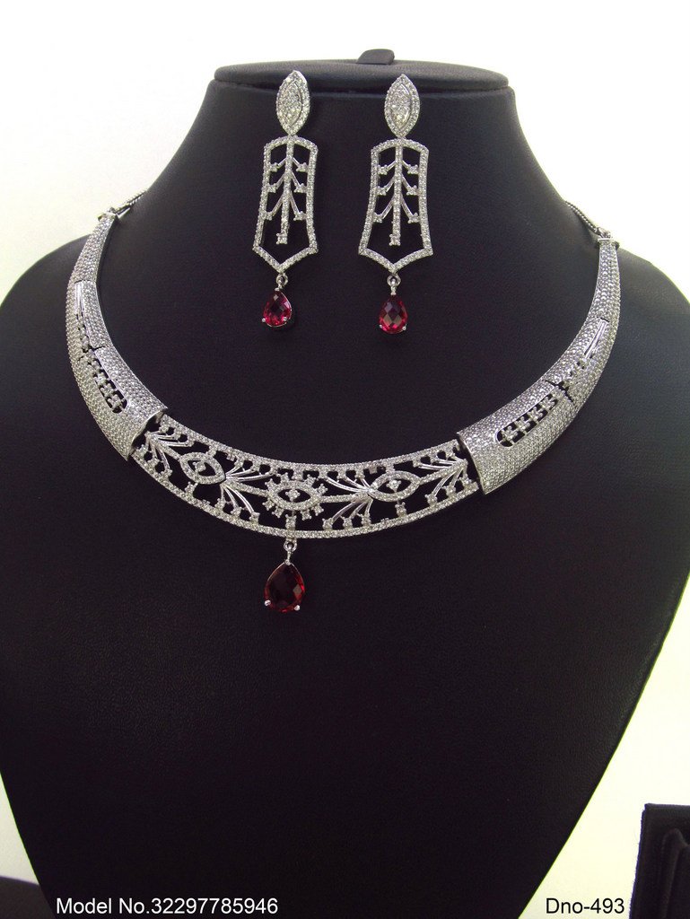 Cz Jewelry Set | Classic Pattern