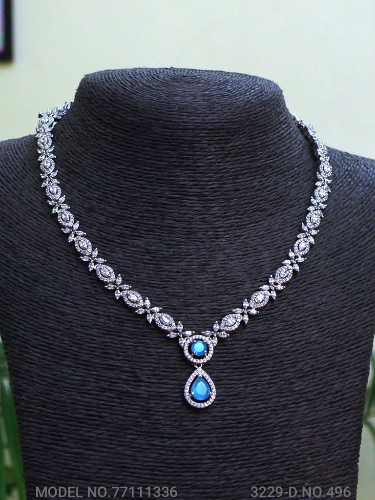 Classic Necklace | AD Jewellery | Handcrafted